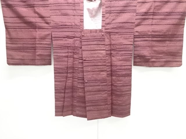 JAPANESE MICHIYUKI COAT / WOVEN STRIPE